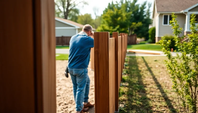 Fencing companies Manchester demonstrate skilled craftsmanship in wooden fence installation.