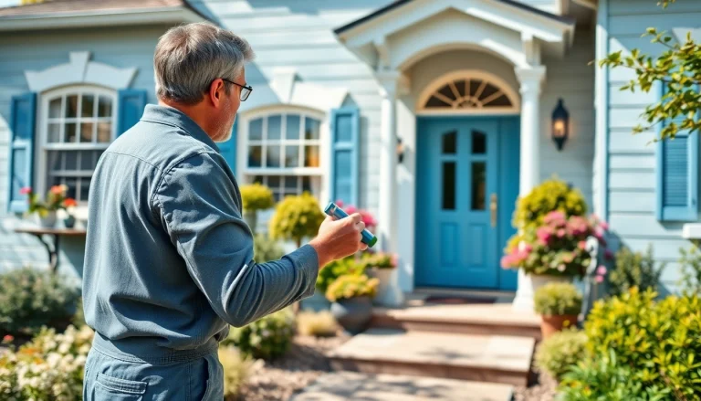 Exterior remodel expert enhancing a home's curb appeal with skilled craftsmanship.