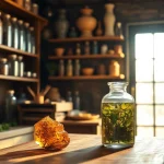 Découvrez le résine de Benjoin dans un atelier artisanal chaleureux.