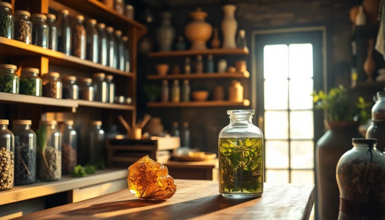 Découvrez le résine de Benjoin dans un atelier artisanal chaleureux.