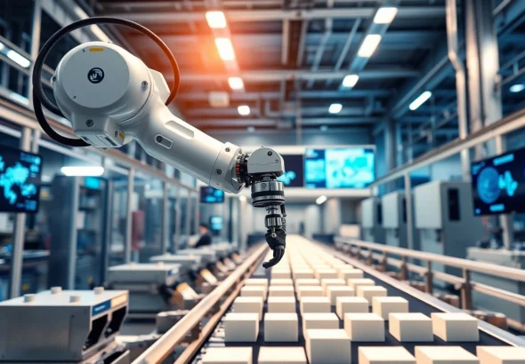 Optimize machine vision technology in an advanced industrial setting for quality inspection.