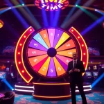 Discover crazy time statistiche in an exciting casino setting with a colorful wheel and live action.