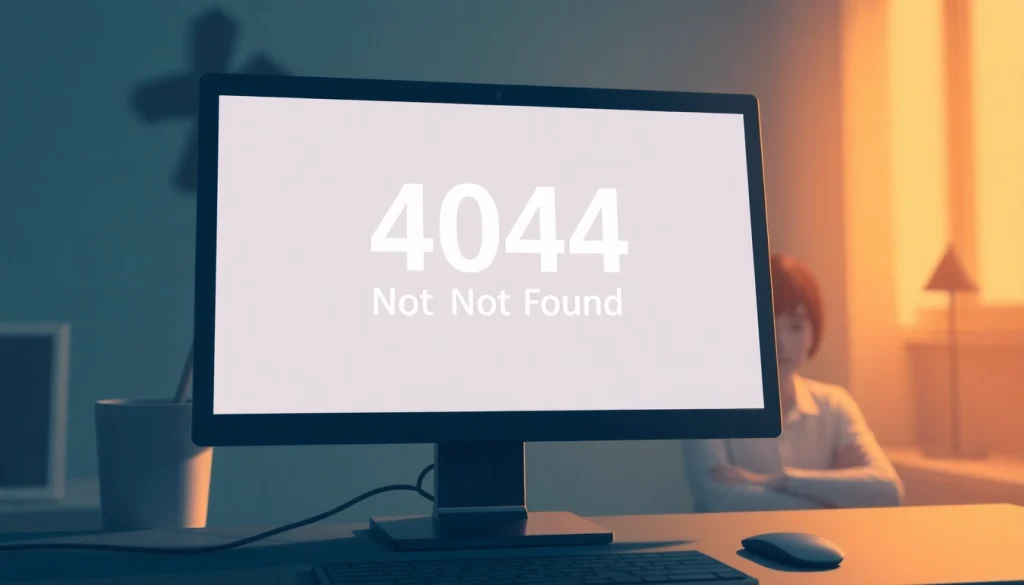 View of "404 Not Found" error screen for line下載電腦版 on a computer, indicating a missing page.