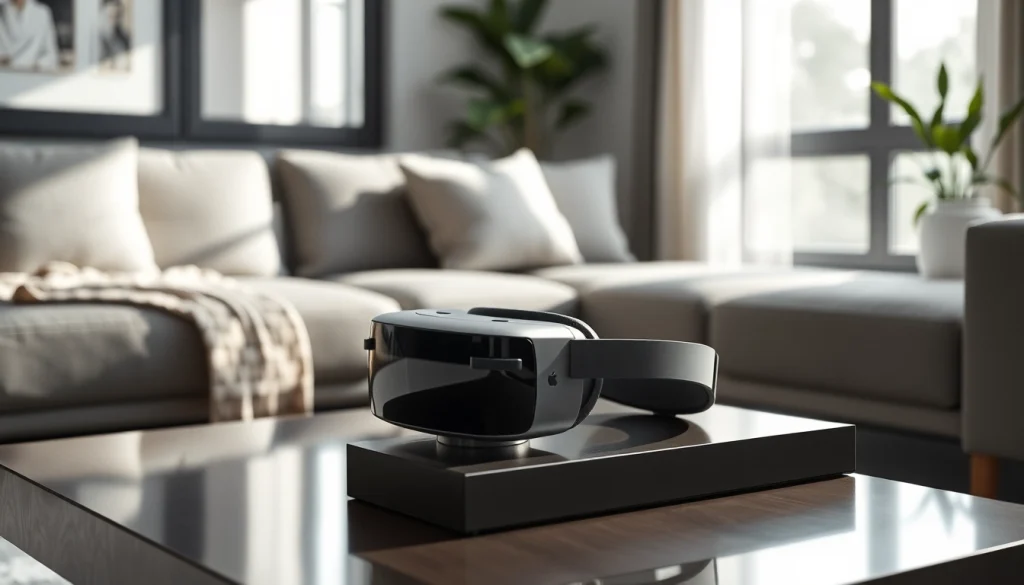 Explore the sleek Apple Vision Pro headset designed for modern living; buy vision pro today!