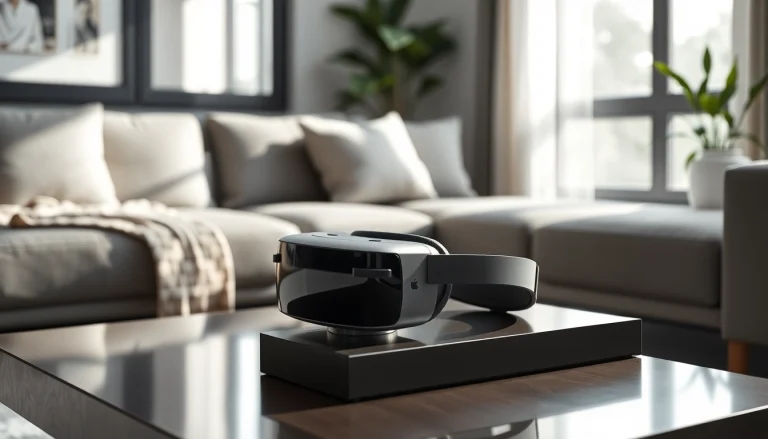 Explore the sleek Apple Vision Pro headset designed for modern living; buy vision pro today!