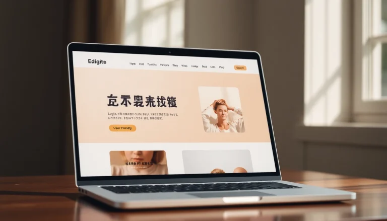 Explore the user-friendly interface of 美洽官网 displayed on a laptop in natural lighting.