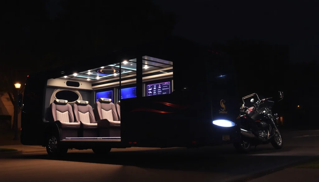 Experience the luxury of the Atlanta party bus with its plush interiors and modern amenities for unforgettable outings.
