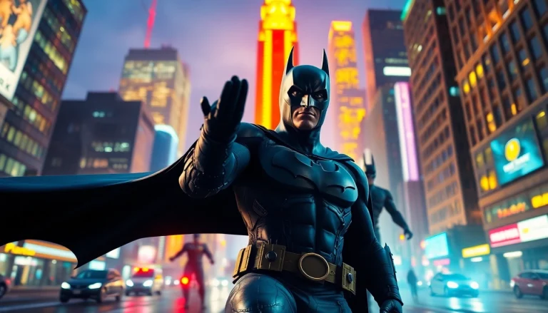 Bermain game batman138 dengan pahlawan dalam aksi yang menegangkan di kota yang hidup.