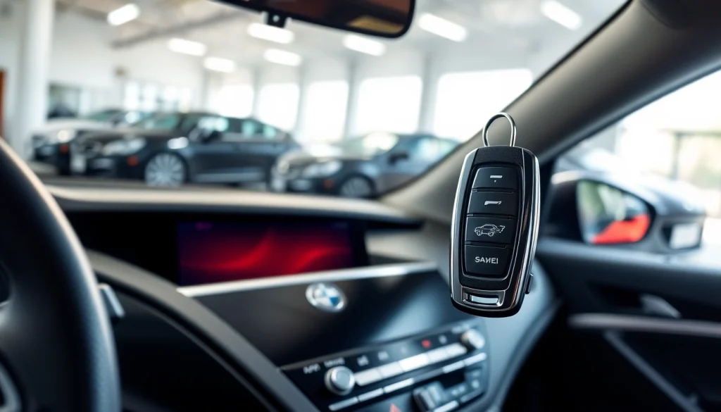 Unlock convenience with Keyless Carkeys featuring advanced technology in a stylish setting.