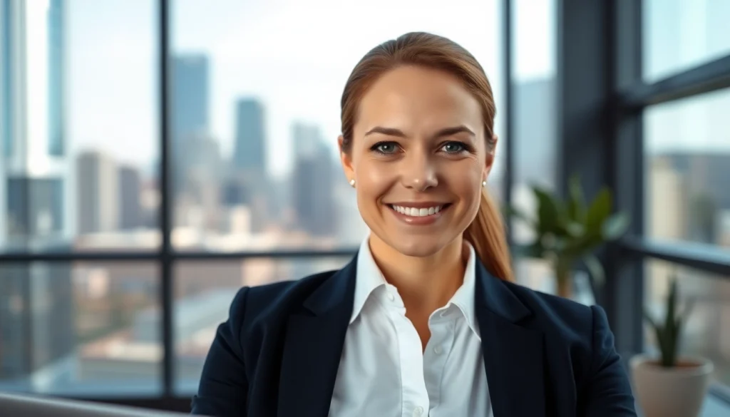 Capture Denver Headshots of a professional individual in a bright office, showcasing their confidence.