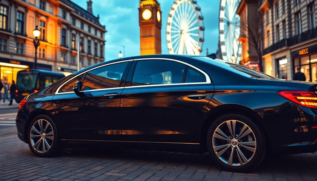 Experience luxury with a private chauffeur London service driving in style through the heart of the city.